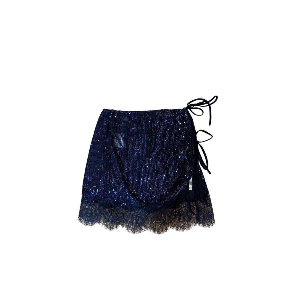 NWT Free people gold ush slip black combo size small - Picture 6 of 9